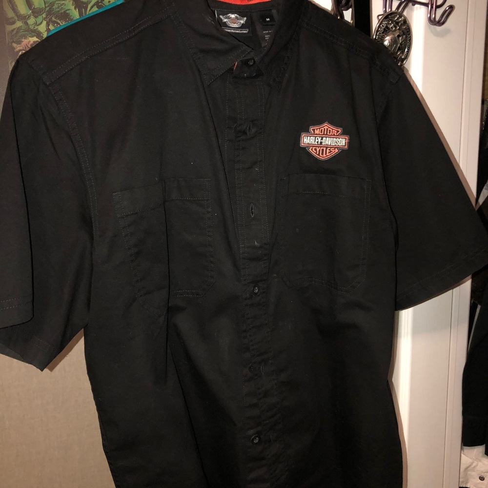 Harley button up - Picture 2 of 4